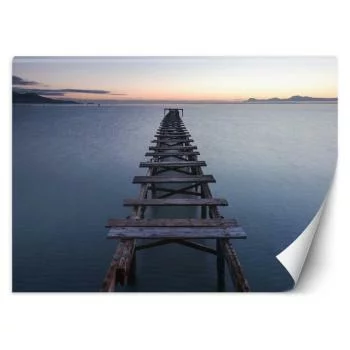 Fototapeta, Jezioro z pomostem - obrazek 2