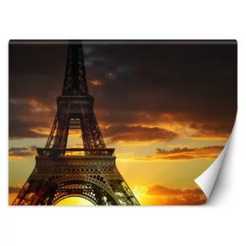 Fototapeta, Wieża Eiffla o zachodzie - obrazek 2