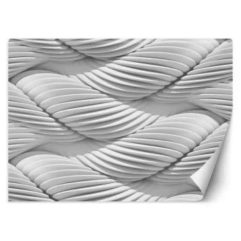 Fototapeta, Fale abstrakcyjne 3D - obrazek 2
