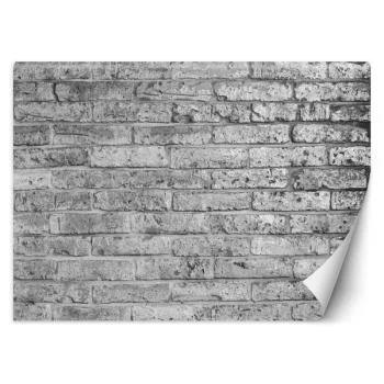 Fototapeta, Mur z szarych cegieł - obrazek 2