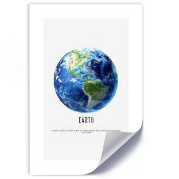 Plakat, Planeta ziemia - obrazek 2