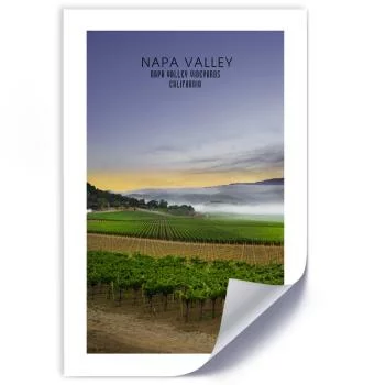 Plakat, Wieczór nad Napa Valley - obrazek 2
