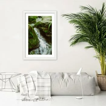 Obraz w ramie, Rwąca rzeka
