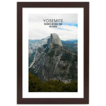 Obraz w ramie, Skała w Parku Narodowym Yosemite - obrazek 3