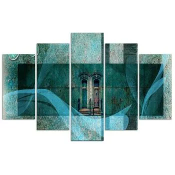 Obraz pięcioczęściowy Deco Panel, Tajemnicze okno - obrazek 3
