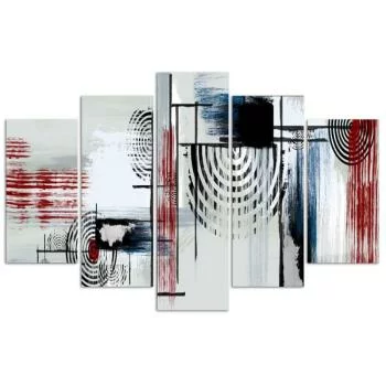 Obraz pięcioczęściowy Deco Panel, Tarcze - obrazek 3