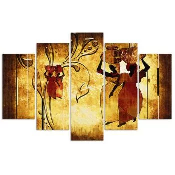Obraz pięcioczęściowy Deco Panel, Kobiety afrykańskie - obrazek 3