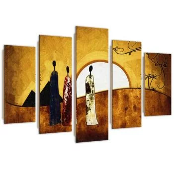 Obraz pięcioczęściowy Deco Panel, Słoneczny Egipt - obrazek 2
