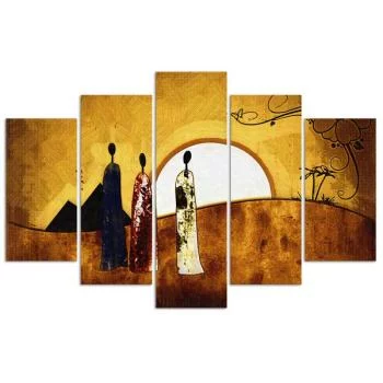 Obraz pięcioczęściowy Deco Panel, Słoneczny Egipt - obrazek 3