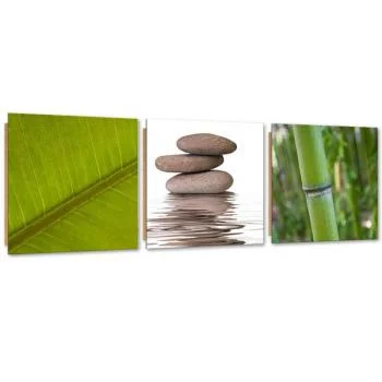 Zestaw obrazów Deco Panel, Strefa relaksu zen - obrazek 2