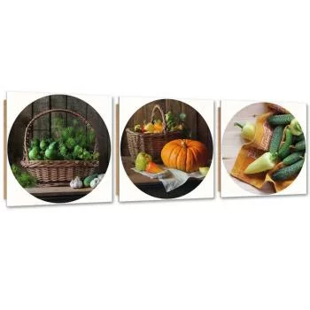 Zestaw obrazów Deco Panel, Jesienna kuchnia - obrazek 2