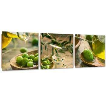 Zestaw obrazów Deco Panel, Oliwa i zielone oliwki - obrazek 2