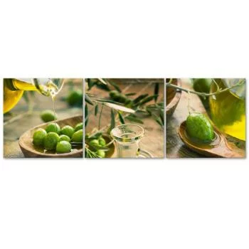Zestaw obrazów Deco Panel, Oliwa i zielone oliwki - obrazek 3