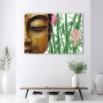 Obraz Deco Panel, Budda z bambusami