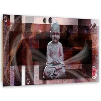 Obraz Deco Panel, Budda z figurami geometrycznymi - obrazek 2
