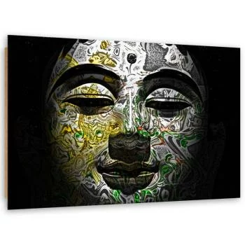 Obraz Deco Panel, Twarz Buddy we wzory - obrazek 2