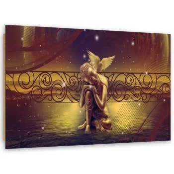 Obraz Deco Panel, Budda z ptakiem - obrazek 2