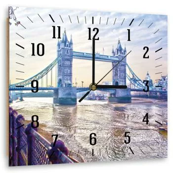 Obraz z zegarem, London Bridge - obrazek 2