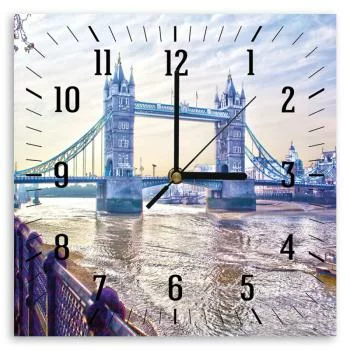 Obraz z zegarem, London Bridge - obrazek 3