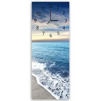 Obraz z zegarem, Morski brzeg