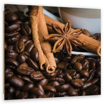 Obraz Deco Panel, Gwiazdka anyżu i kawa - obrazek 2
