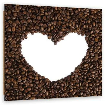 Obraz Deco Panel, Serce z kawy - obrazek 2