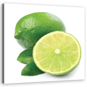 Obraz na płótnie, Owoce limonka - obrazek 2