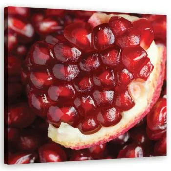 Obraz na płótnie, Granat makro - obrazek 2