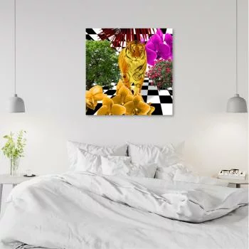 Obraz Deco Panel, Kolorowy tygrys 