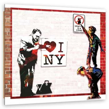 Obraz Deco Panel, Banksy I love New York - obrazek 2