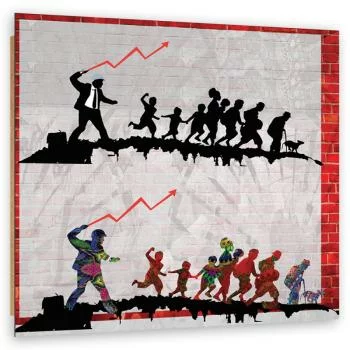 Obraz Deco Panel, Banksy The Whip - obrazek 2