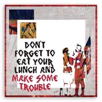 Obraz Deco Panel, Banksy Syn punk i mama - obrazek 3