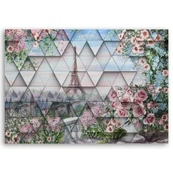 Obraz Deco Panel, Wieża Eiffla wiosną - obrazek 3