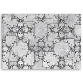 Obraz Deco Panel, Orientalny wzór na szarm tle - obrazek 3