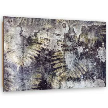 Obraz Deco Panel, Złote liście paproci - obrazek 2