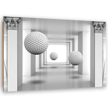 Obraz Deco Panel, Kule w tunelu geometria 3D - obrazek 2