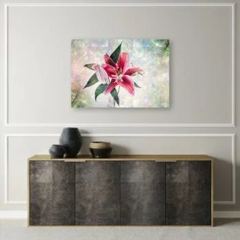 Obraz Deco Panel, Różowa lilia