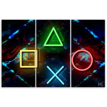 Obraz trzyczęściowy na płótnie, Gry komputerowe - obrazek 3