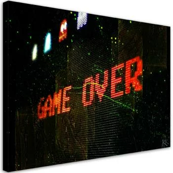 Obraz na płótnie, Game Over dla gracza - obrazek 2