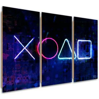 Obraz trzyczęściowy Deco Panel, Przyciski do kontrolera - obrazek 2