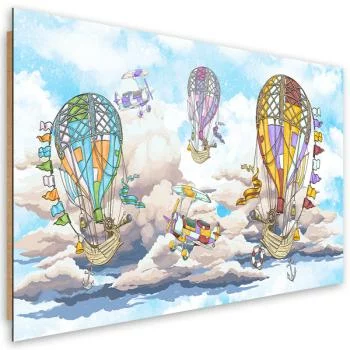 Obraz Deco Panel, Kolorowe balony powietrzne - obrazek 2