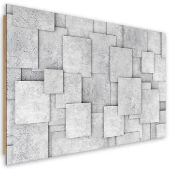 Obraz Deco Panel, Geometryczna abstrakcja z betonu - obrazek 2