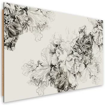 Obraz Deco Panel, Kwiatowy motyw vintage - obrazek 2