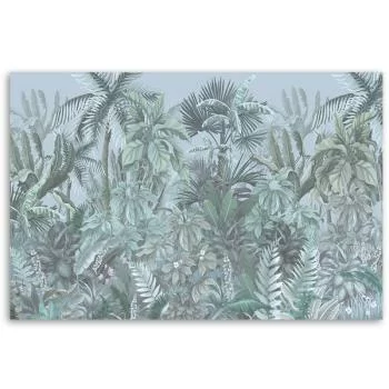 Obraz na płótnie, Tropikalne liście i drzewa - obrazek 3