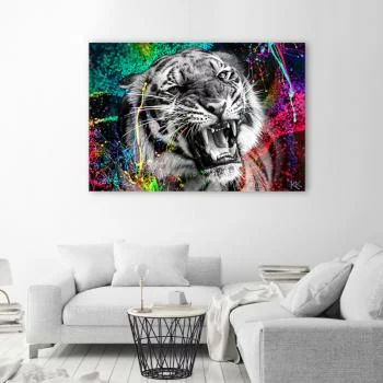 Obraz Deco Panel,  Tygrys zwierze natura