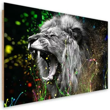 Obraz Deco Panel,  Lew zwierze natura - obrazek 2