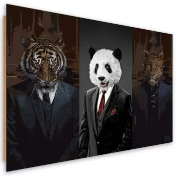 Obraz Deco Panel, Zwierzęta w garniturach - obrazek 2