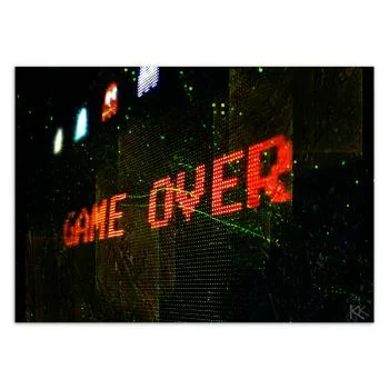 Fototapeta, Game Over dla gracza - obrazek 3