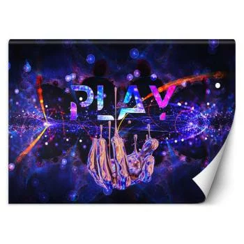 Fototapeta, Neon z napisem Play - obrazek 2