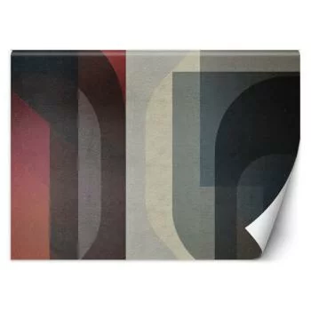 Fototapeta, Geometryczna abstrakcja retro